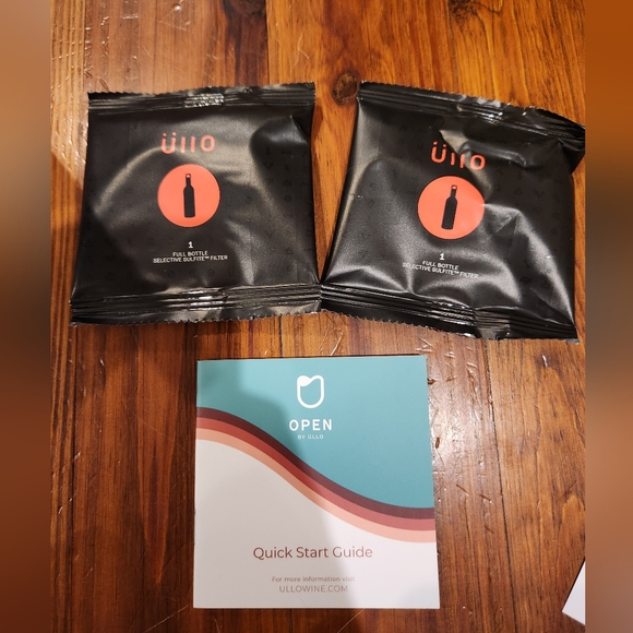 Ullo Open Wine Purifier with 2 Selective Sulfite Filters - Picture 6 of 10